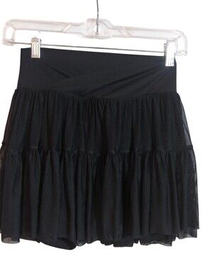 Blogilates Women’s Ballerina Skort- Jet Black Athletic Size XS